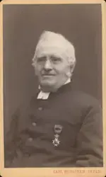 Porträtt av Per August Swedlund, född 1822 Lilla lundby, Eng