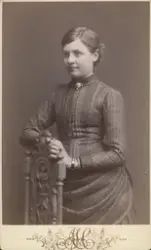 Porträtt av Tekla Swedlund.