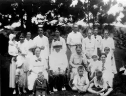 Fra misjonær Alfhild Rokke's Kina-album. Misjonær i Kina for