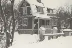 Hus i Stocksund där Telegraf och Telefon huserade kring 1950-tal