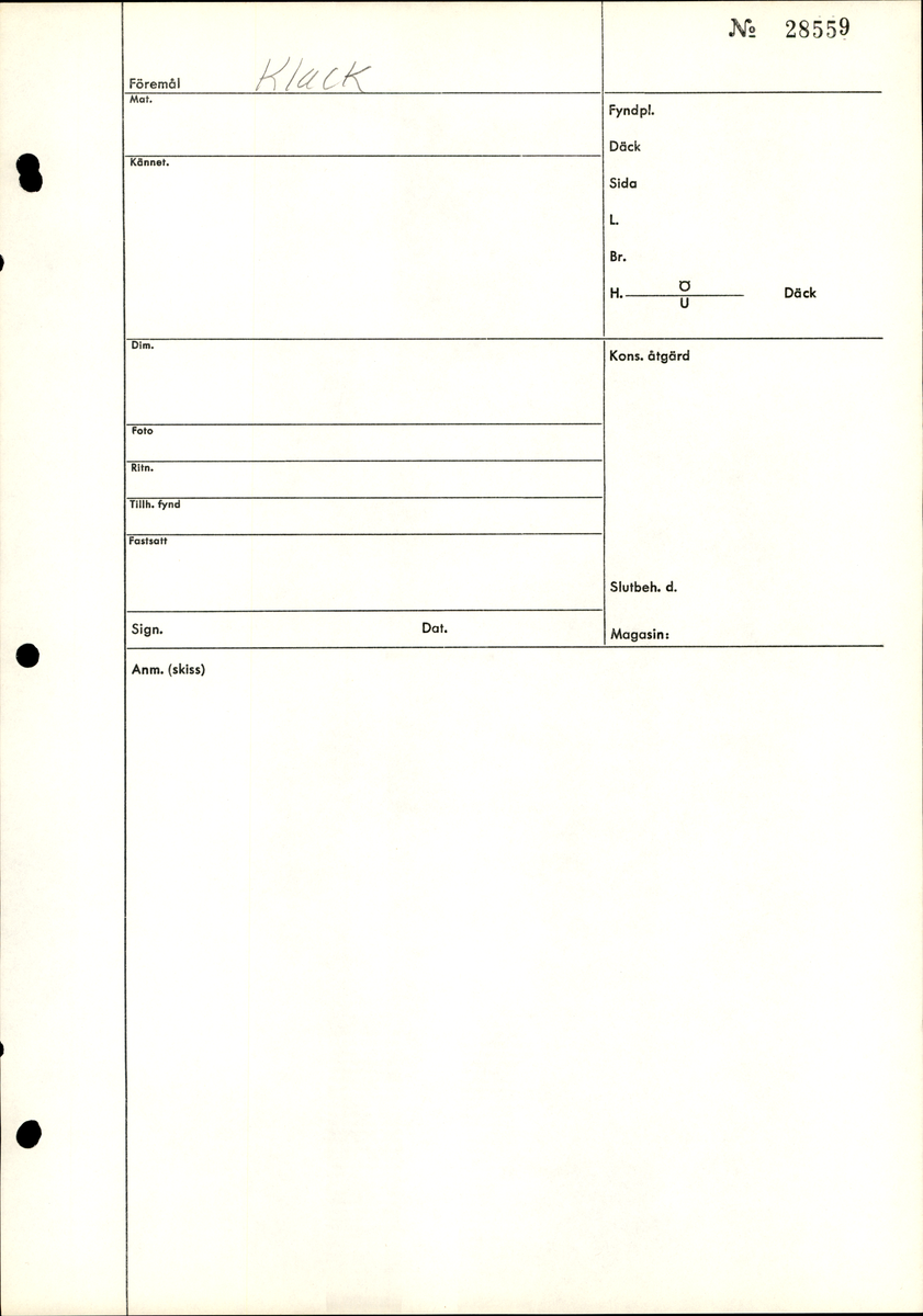 Träklack till skodon.