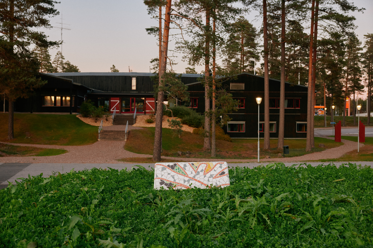 Kunstprosjektet knytter seg aktivt til stedet ved å tematisere grenser, grenseoppganger og grenseverdier – både fysiske, mentale og strukturelle. De to skulpturene til Julius Berntzen Karoubi befinner seg på hver sin side av grensen, noe som kan gi assosiasjon til fredmonumentets to søyler og Morokuliens hjørnesteiner. Gjennom bruk av mosaikk omformer Karoubi tradisjonelle sperrestein, kjent som betonggriser, til skulpturer med et fargerikt og fragmentert uttrykk. Skulpturene tar utgangspunkt i allerede eksiterende former og materialer som kommer med en betydning og en funksjon forbundet med kontroll, begrensning og makt.