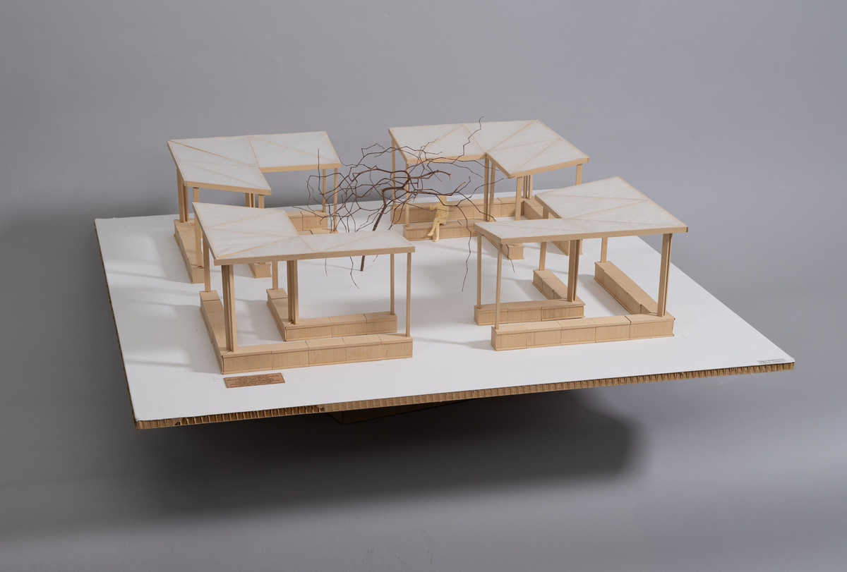 Pandemikapell Andrum
Modell av kapell