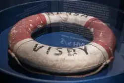 Utställning på Sjöhistoriska museet. "S/S HANSA-Minnet av en