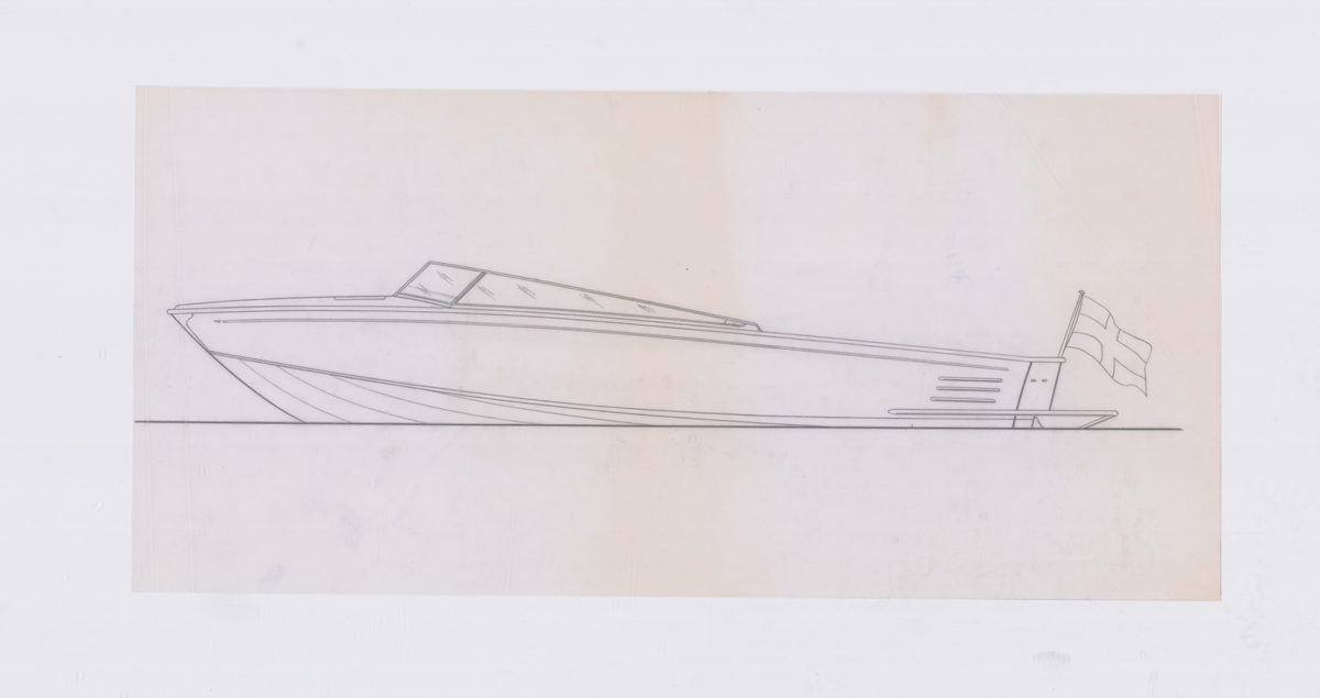 Tre profilritningar till Island Reacher 34