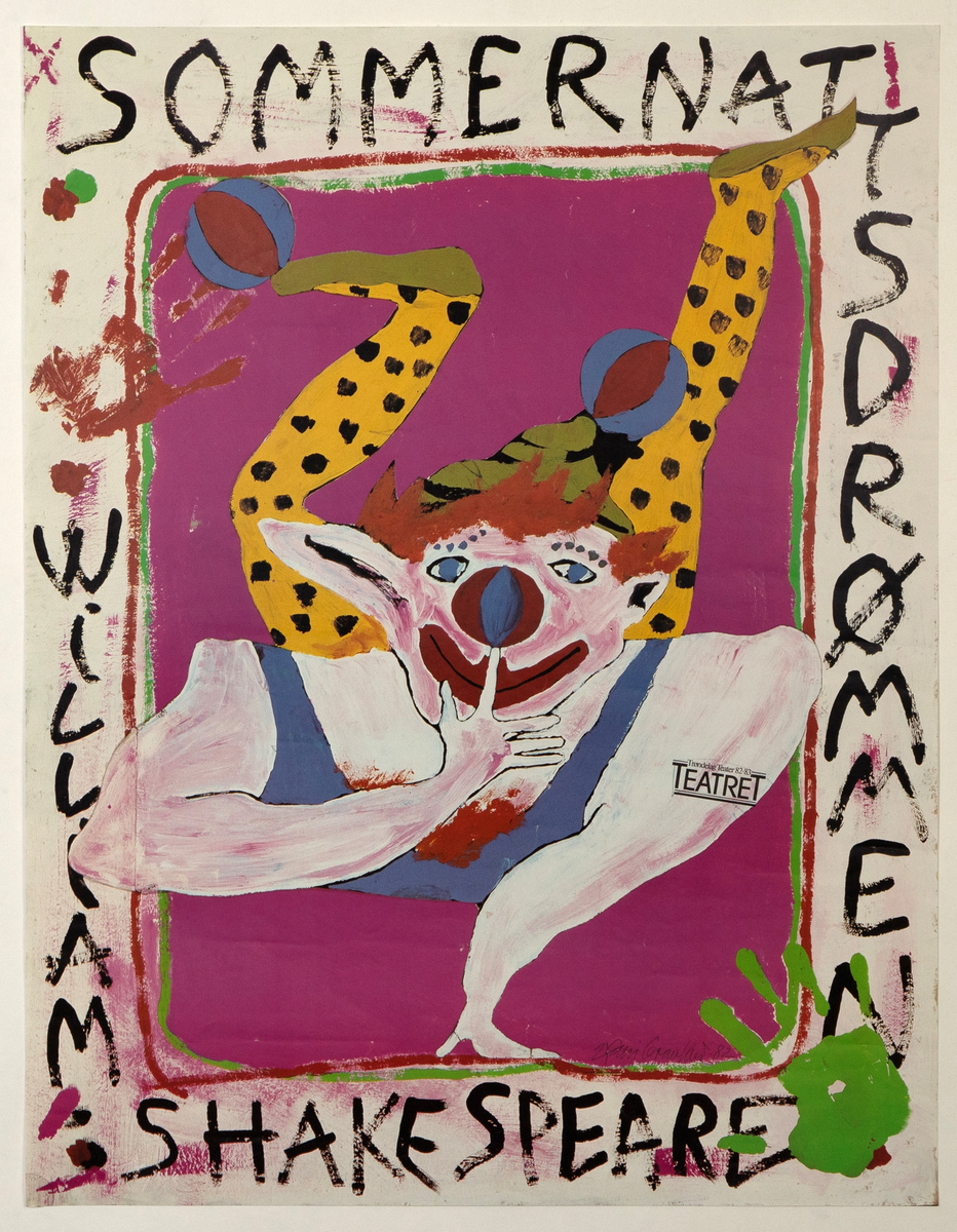 Sommernattsdrømmen [Plakat for en forestilling]