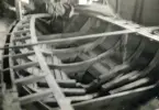 Byggnation av motorseglaren PIRAYA 1957-1958.