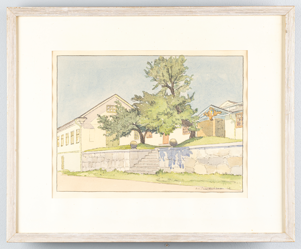 Visar Varvsporten eller den s.k.  Chapmansporten. Inramad
Neg.nr 4892