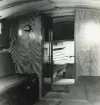 Interiörbild på kajutan ombord motorseglaren PIRAYA 1959.
