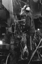 Stålverket påChristiania Spigerverk, juni 1988.