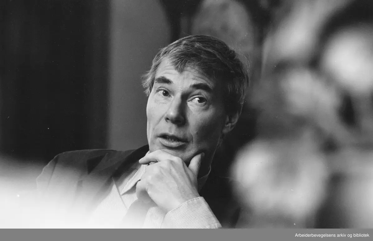 Rune Gerhardsen, oktober 1992.