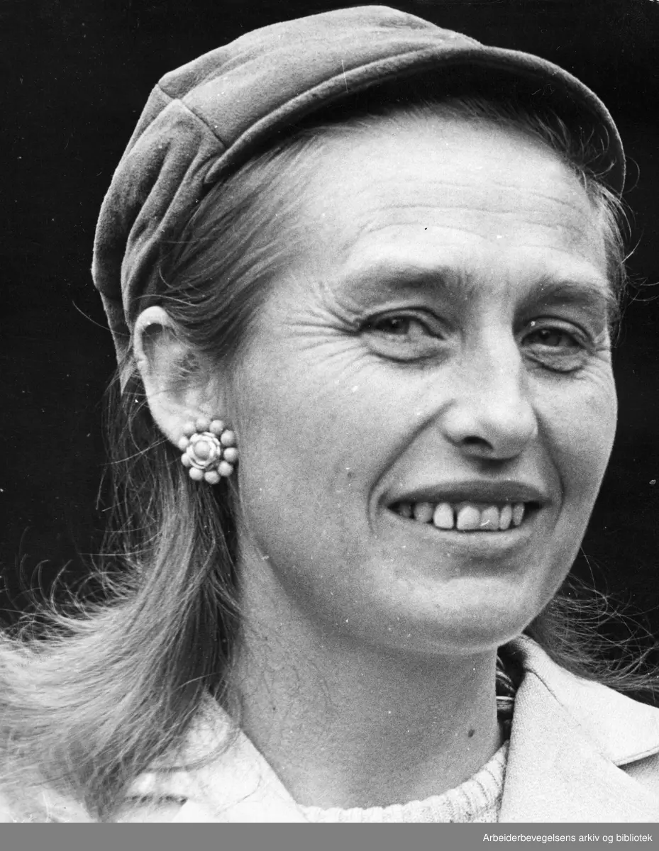 Berit Ås, september 1967.