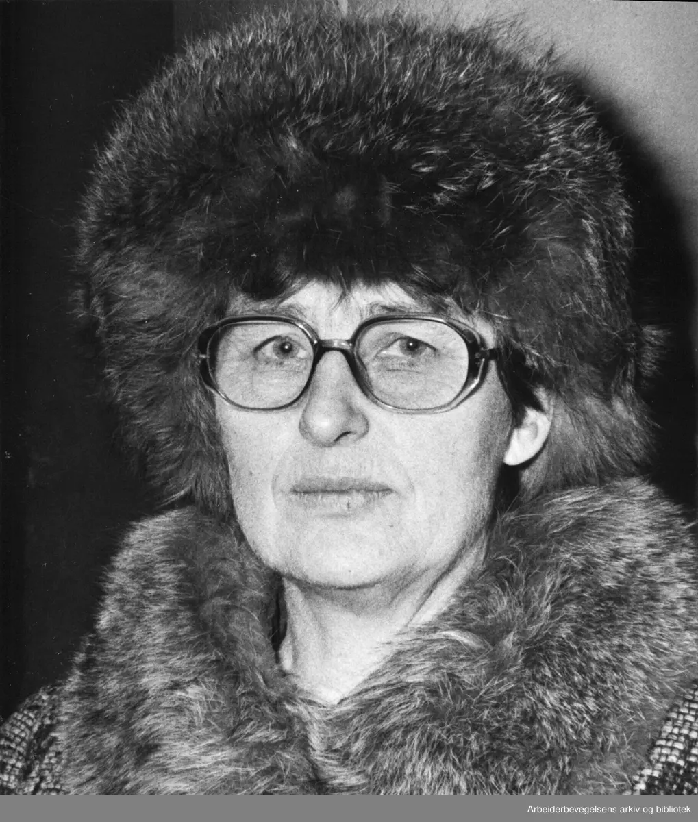 Berit Ås, 1980.