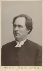 Mansporträtt. Per-Olof Öberg, kyrkoherde.