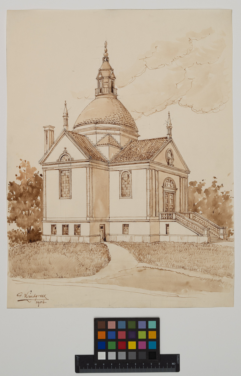 Norra krematoriet, Stockholm
Illustration av krematorium