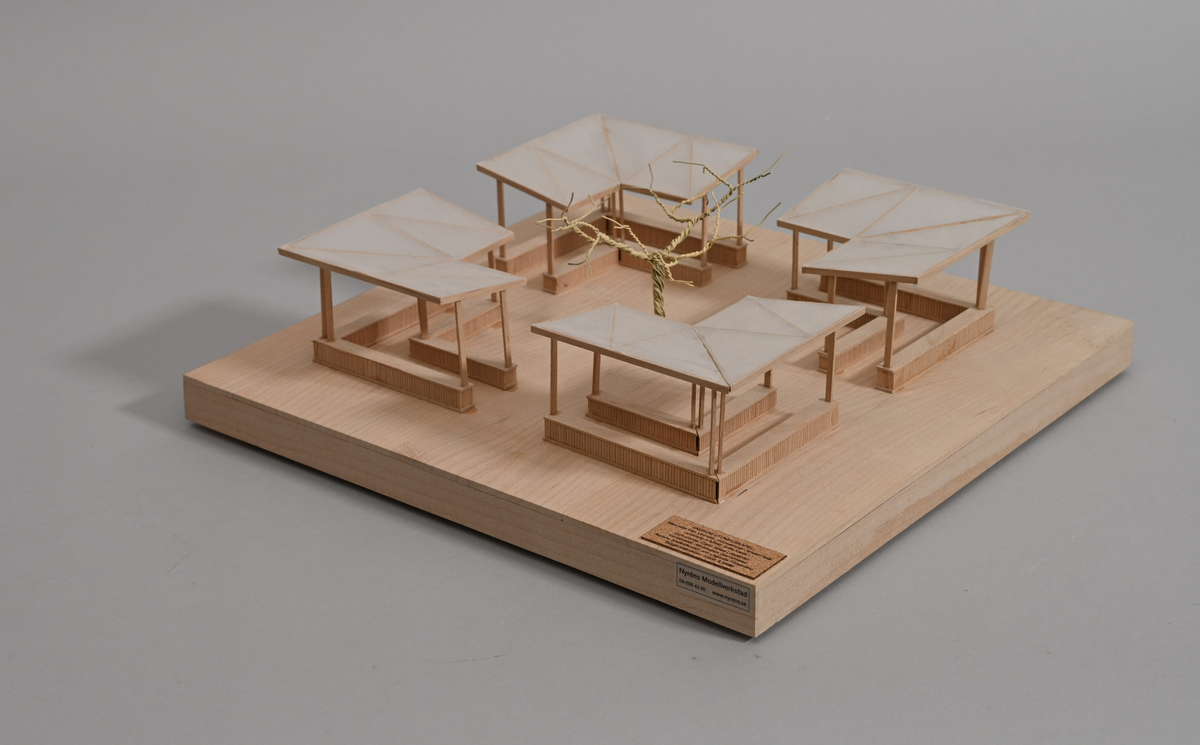 Pandemikapell Andrum
Modell av kapell