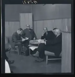 Fackförbundet Metalls avtalskonferens i HSB-salen. 
Fotograf