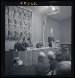 Fackförbundet Metalls avtalskonferens i HSB-salen. 
Fotograf