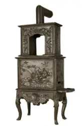 Iris bringer et budskap til Juno [Støpejernsovn]