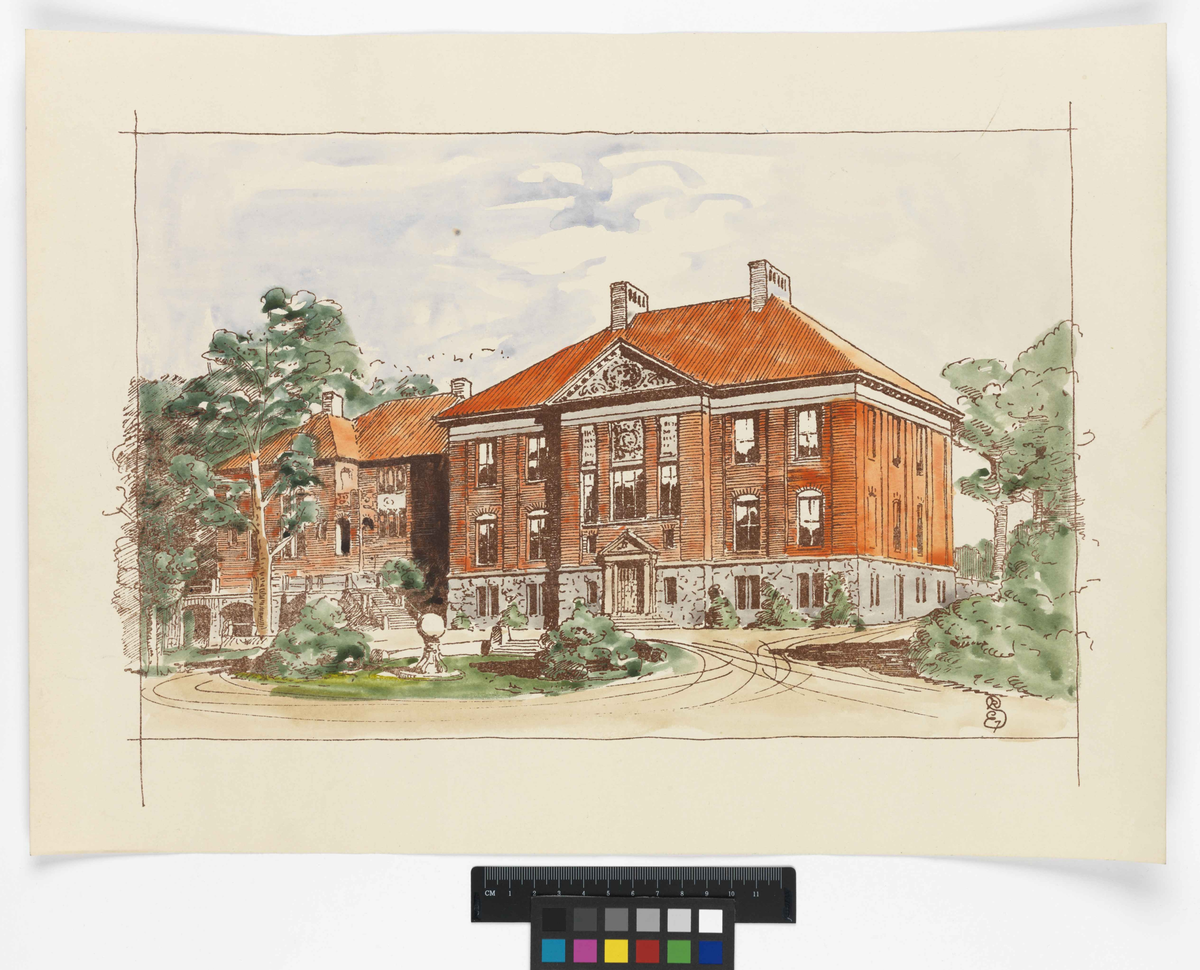 NOBELINSTITUT FÖR FYSIKALISK KEMI OCH PROFESSORSBOSTAD
Exteriörperspektiv