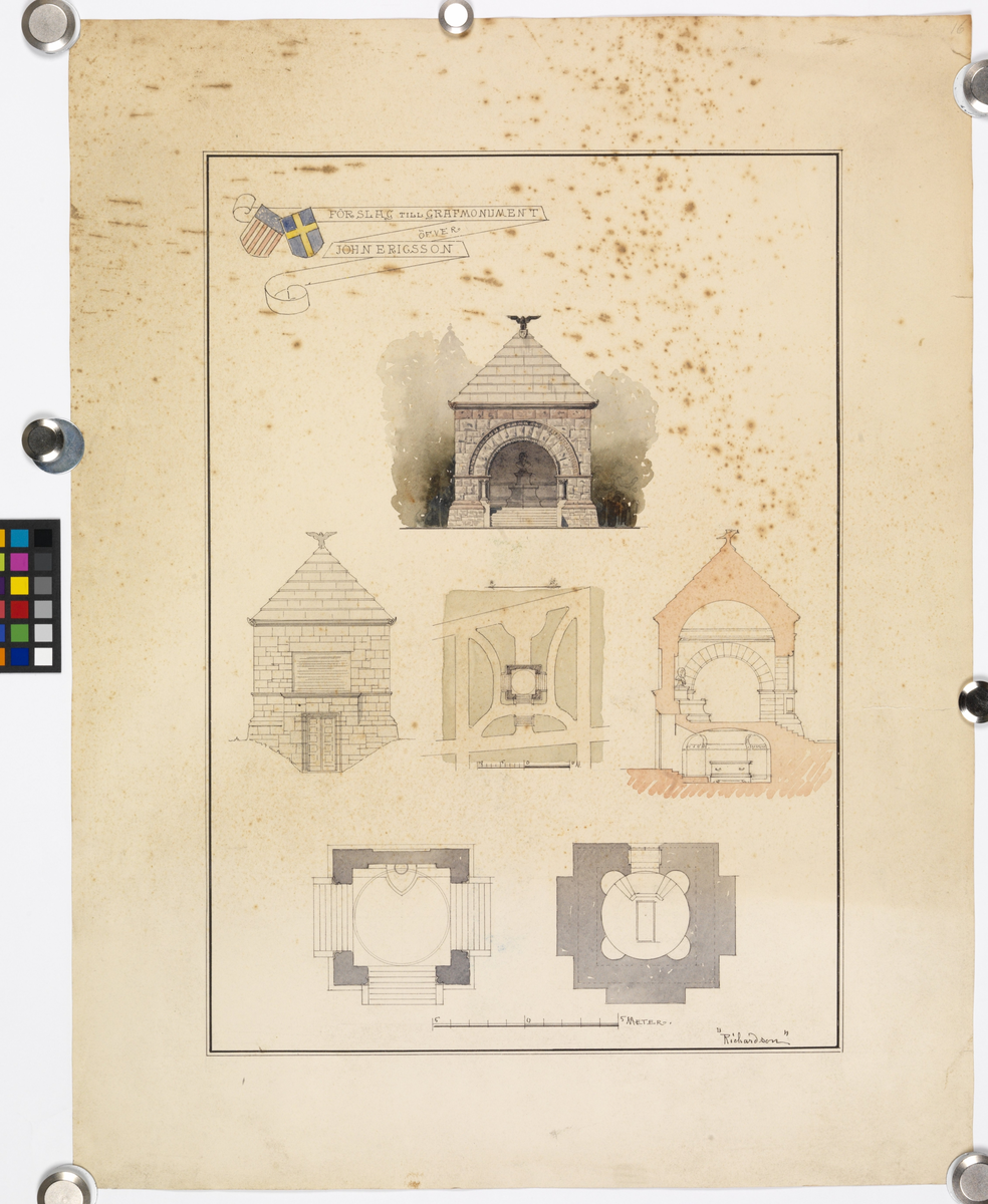 GRAVMONUMENT ÖVER JOHN ERICSSON
"RICHARDSON