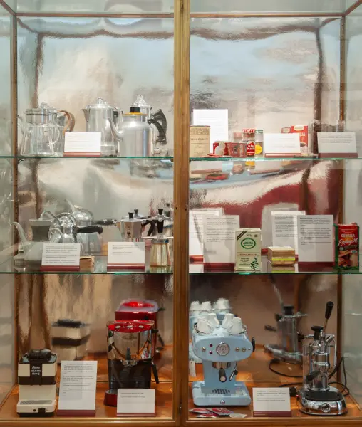 Utställningen Gott kaffe! på Tekniska museet