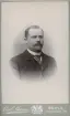 Porträtt av Karl Stigenberg (kusin till G. Broman). (enligt text i album).