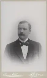 Porträtt av Fridolf de Jounge (enligt text i album).