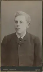 Porträtt av Christian Schoultz (enligt text i album).