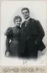 Porträtt av August o. Augusta Svensson d. 23/5 -98 (skådespelare).