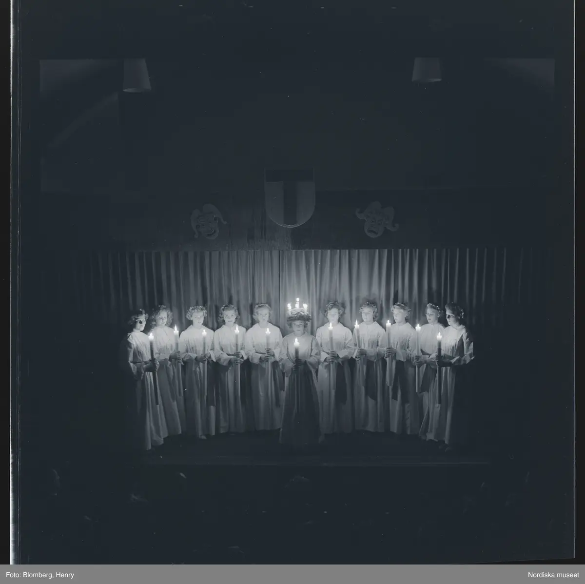 Thulebolagens luciafest 1950.