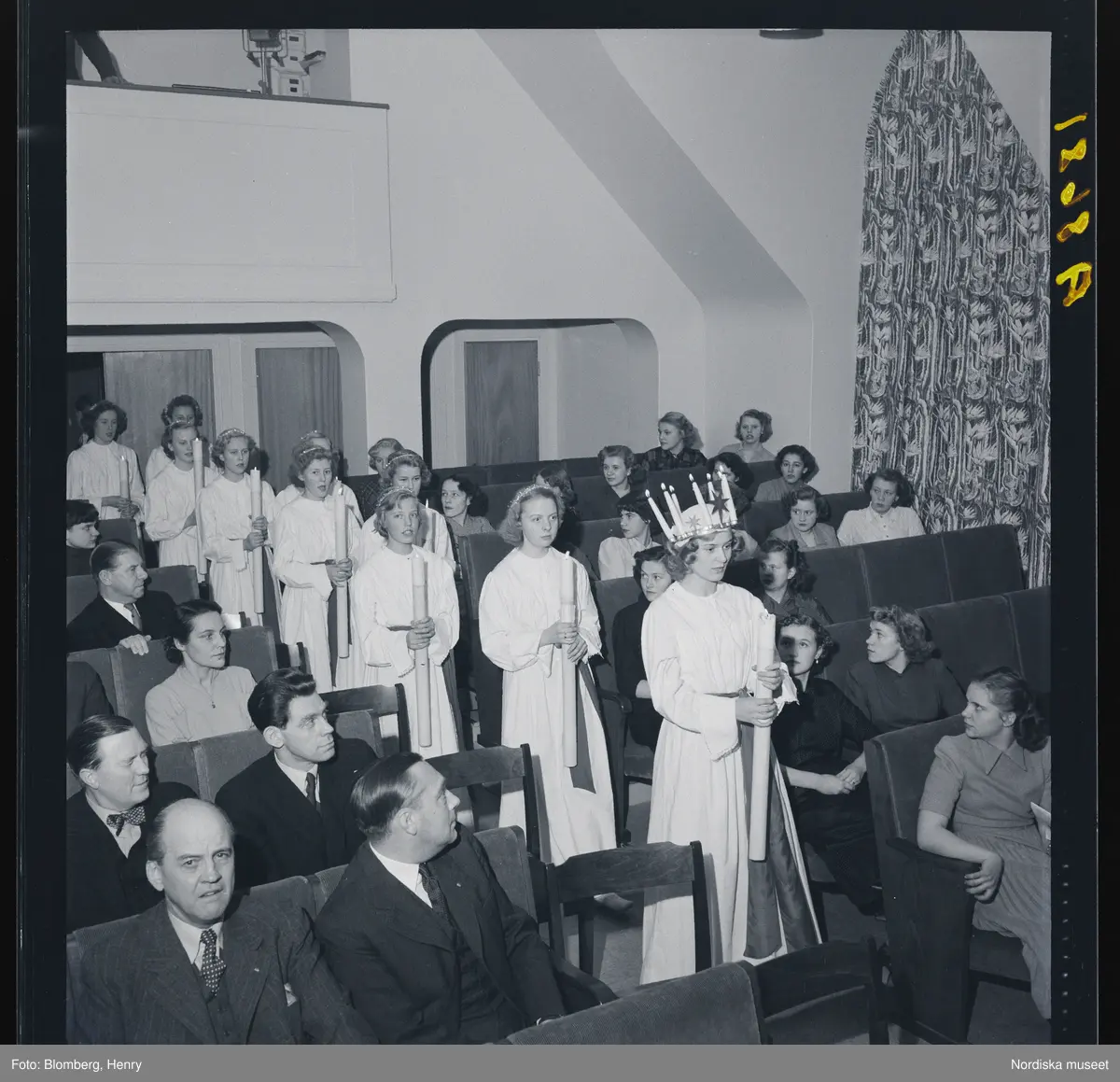 Thuleskolans julfest och avslutning. Fotograferat för Thulebolagen.