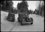 Krock, Kvicksund, 25 mars 1951. Landsfiskalen i Kolbäcks distrikt, Hallstahammar.
Ur Gustaf Åhmans samling.