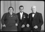 Grupporträtt, Ejnar Gustafsson, Sörstafors.
Ur Gustaf Åhmans samling.