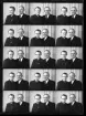Grupporträtt, Aug. Andersson, Vänsta.
Ur Gustaf Åhmans samling.