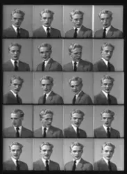 Mansporträtt. Egil Holmberg, Vänsta, Kolbäck.
Ur Gustaf Åhma