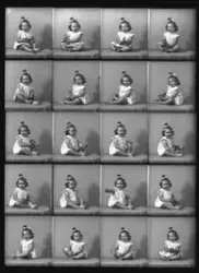 Barnporträtt, Barbro. Fru Bodil Eriksson, Kolbäck.
Ur Gustaf