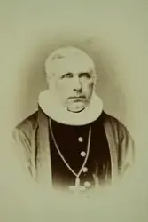 Hamar, portrett biskop Halvor Folkestad (1807-1889)