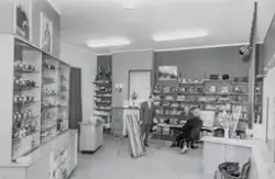 Hamar, Torggata 13, firma Fotograf Carl Normann, interiør fo