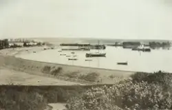 Hamar, Strandgatehagen, fylling for nytt jernbanespor, Hamar