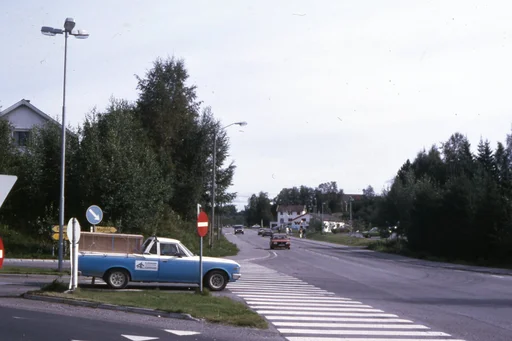 Stasjonssida – Rv 2 mot Eidskog og avkjøring mot Rv 3 Solørvegen