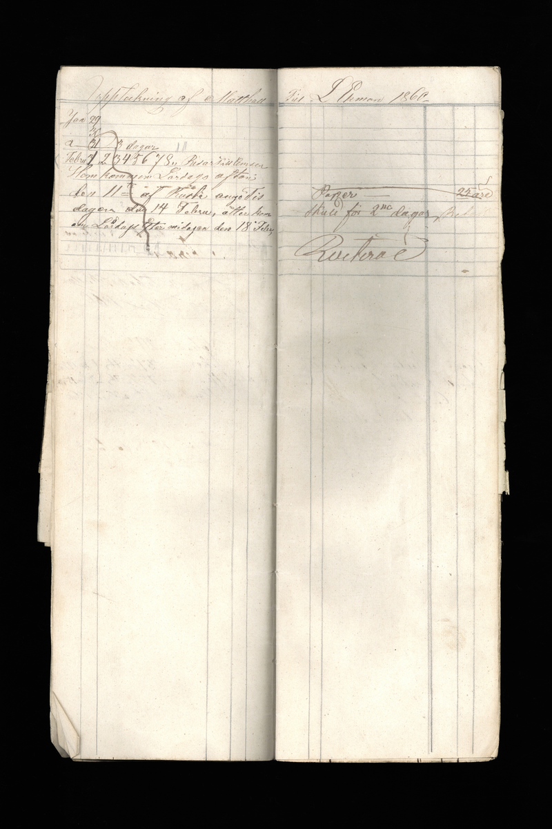 Dagböcker och andra anteckningar förda av storbonden och bössmeden Jonas Olsson (1832-1895) i Fågelsjö, Los mellan åren 1851 och 1892. Dagböckerna berör vardagens arbete, händelser i familjen och byn, förtretligheter, glädjeämnen och sorg. Böckerna förda i varierande frekvens med både dagliga och strödda anteckningar. Hela luckor år 1862-63, 1870-78, 1880-83 samt 1885-56. Dagboken förd i böcker med blandat innehåll, där dagboksanteckningarna är instoppade. Jonas Olssons dagboksanteckningar finns även transkriberade och publicerade i boken "Min hand är icke begåfvad att föra en skikliger penna", 2009.
