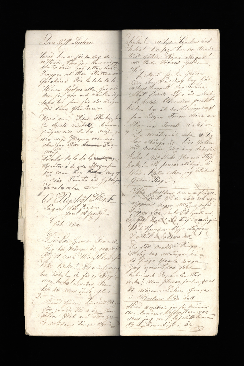 Dagböcker och andra anteckningar förda av storbonden och bössmeden Jonas Olsson (1832-1895) i Fågelsjö, Los mellan åren 1851 och 1892. Dagböckerna berör vardagens arbete, händelser i familjen och byn, förtretligheter, glädjeämnen och sorg. Böckerna förda i varierande frekvens med både dagliga och strödda anteckningar. Hela luckor år 1862-63, 1870-78, 1880-83 samt 1885-56. Dagboken förd i böcker med blandat innehåll, där dagboksanteckningarna är instoppade. Jonas Olssons dagboksanteckningar finns även transkriberade och publicerade i boken "Min hand är icke begåfvad att föra en skikliger penna", 2009.
