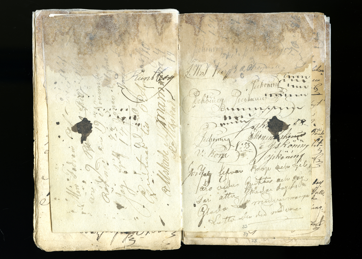 Dagböcker och andra anteckningar förda av storbonden och bössmeden Jonas Olsson (1832-1895) i Fågelsjö, Los mellan åren 1851 och 1892. Dagböckerna berör vardagens arbete, händelser i familjen och byn, förtretligheter, glädjeämnen och sorg. Böckerna förda i varierande frekvens med både dagliga och strödda anteckningar. Hela luckor år 1862-63, 1870-78, 1880-83 samt 1885-56. Dagboken förd i böcker med blandat innehåll, där dagboksanteckningarna är instoppade. Jonas Olssons dagboksanteckningar finns även transkriberade och publicerade i boken "Min hand är icke begåfvad att föra en skikliger penna", 2009.
