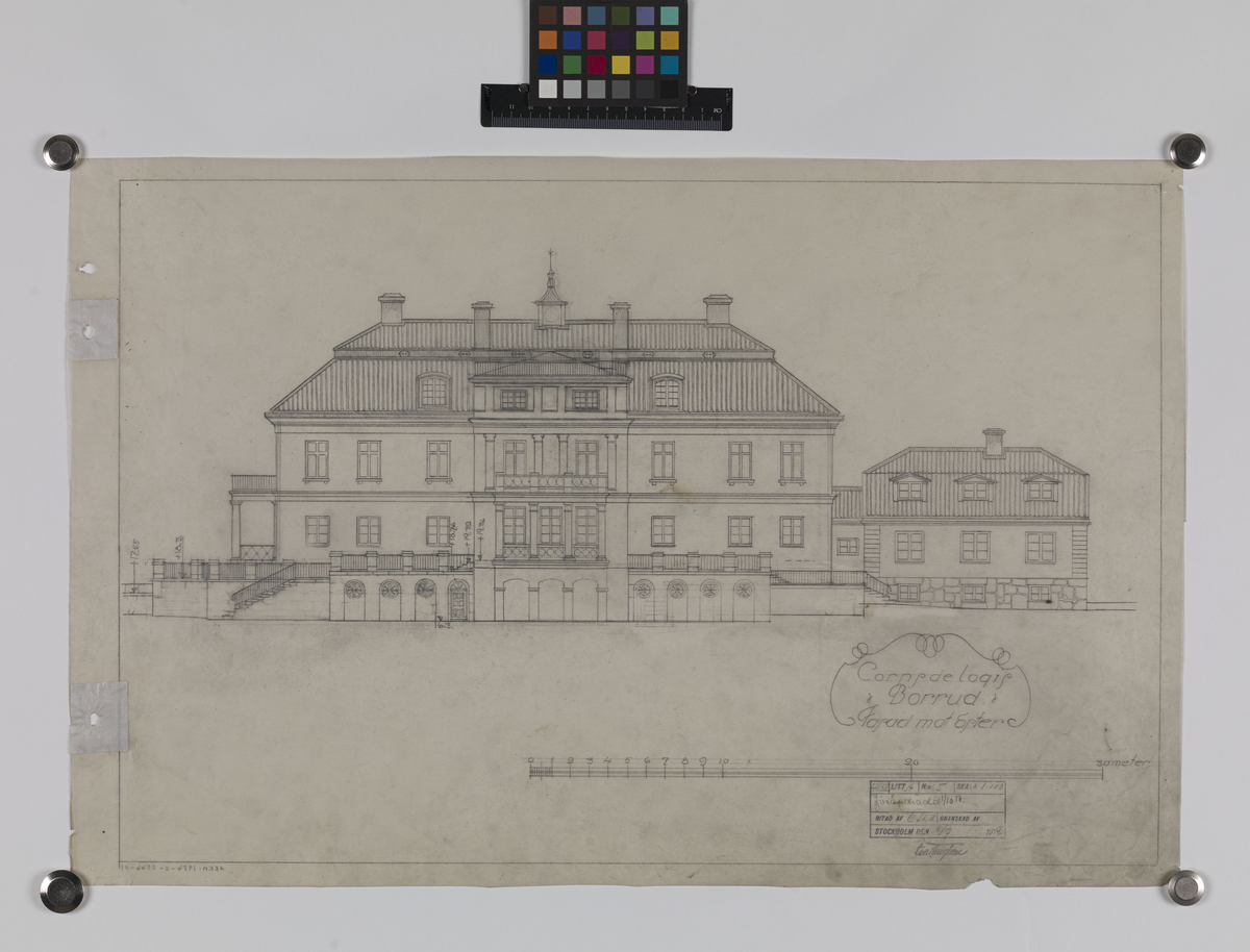 BORRUD, CORPS DE LOGIS