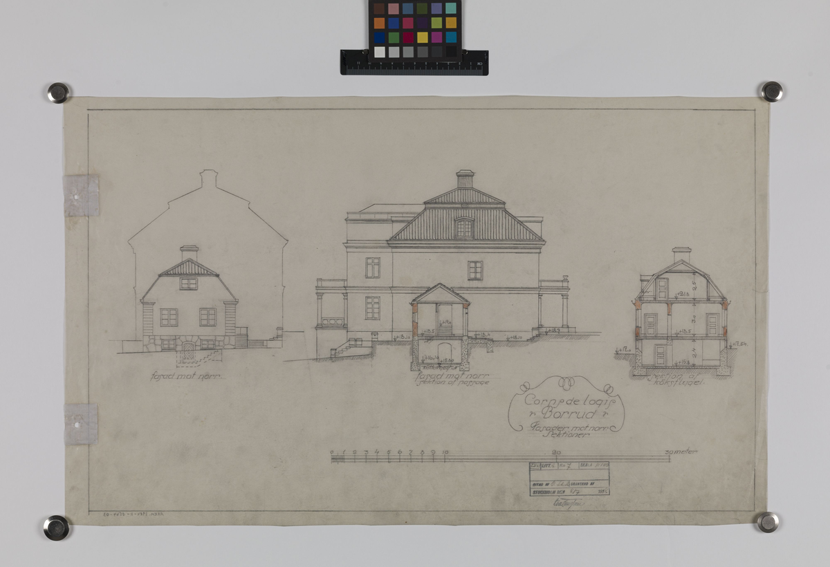 BORRUD, CORPS DE LOGIS