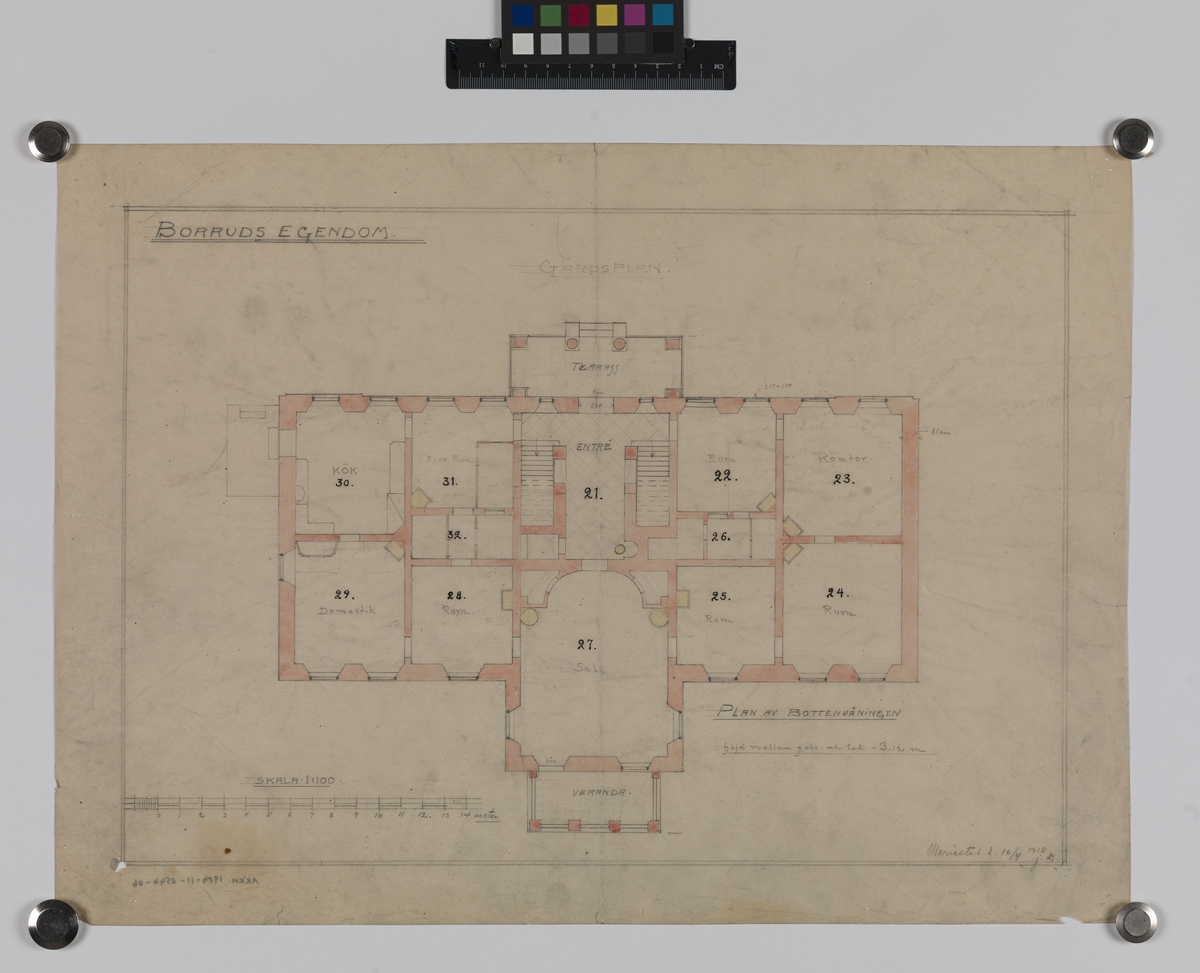 BORRUD, CORPS DE LOGIS