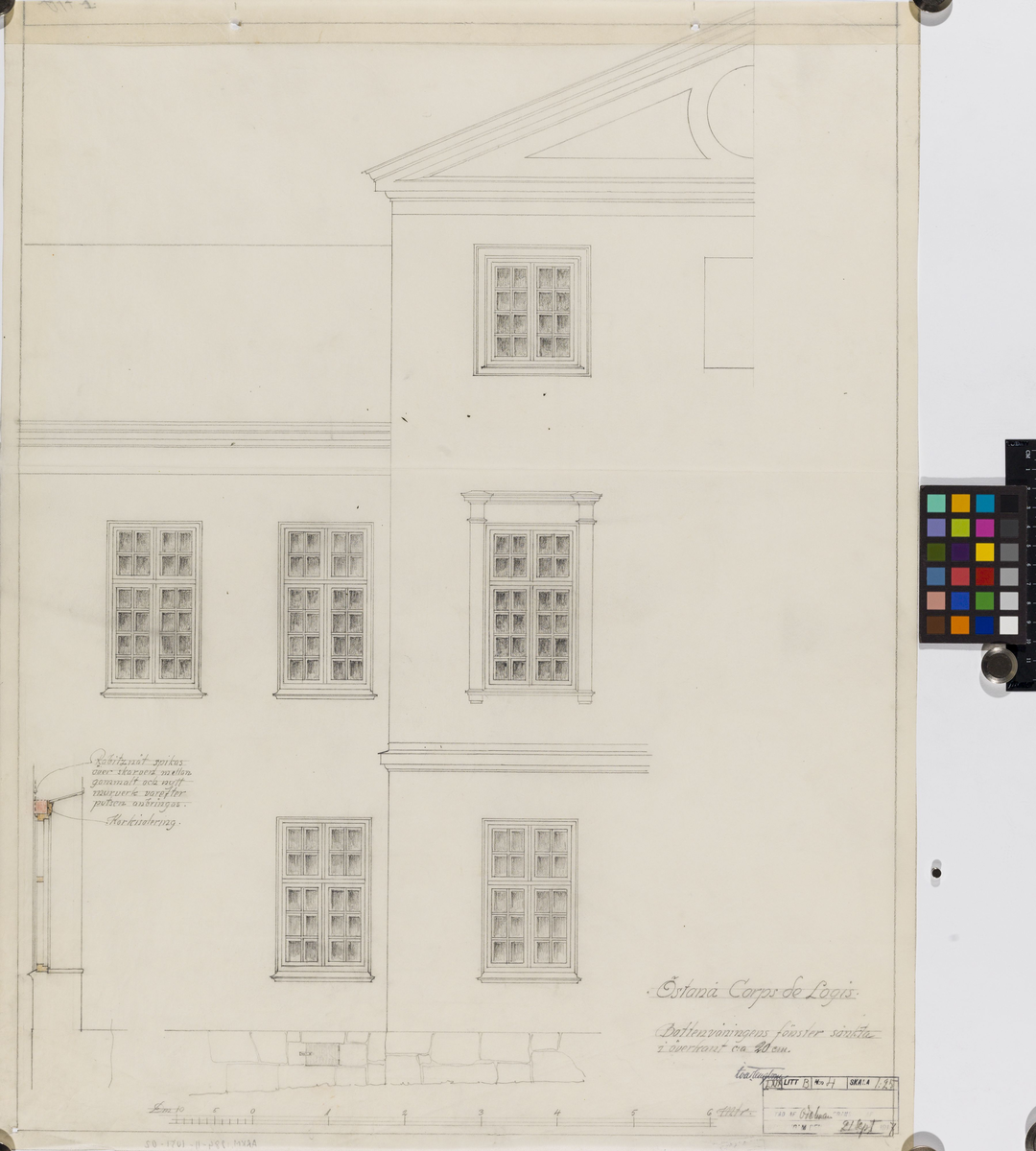 ÖSTANÅ CORPS DE LOGIS
TILLBYGGNAD