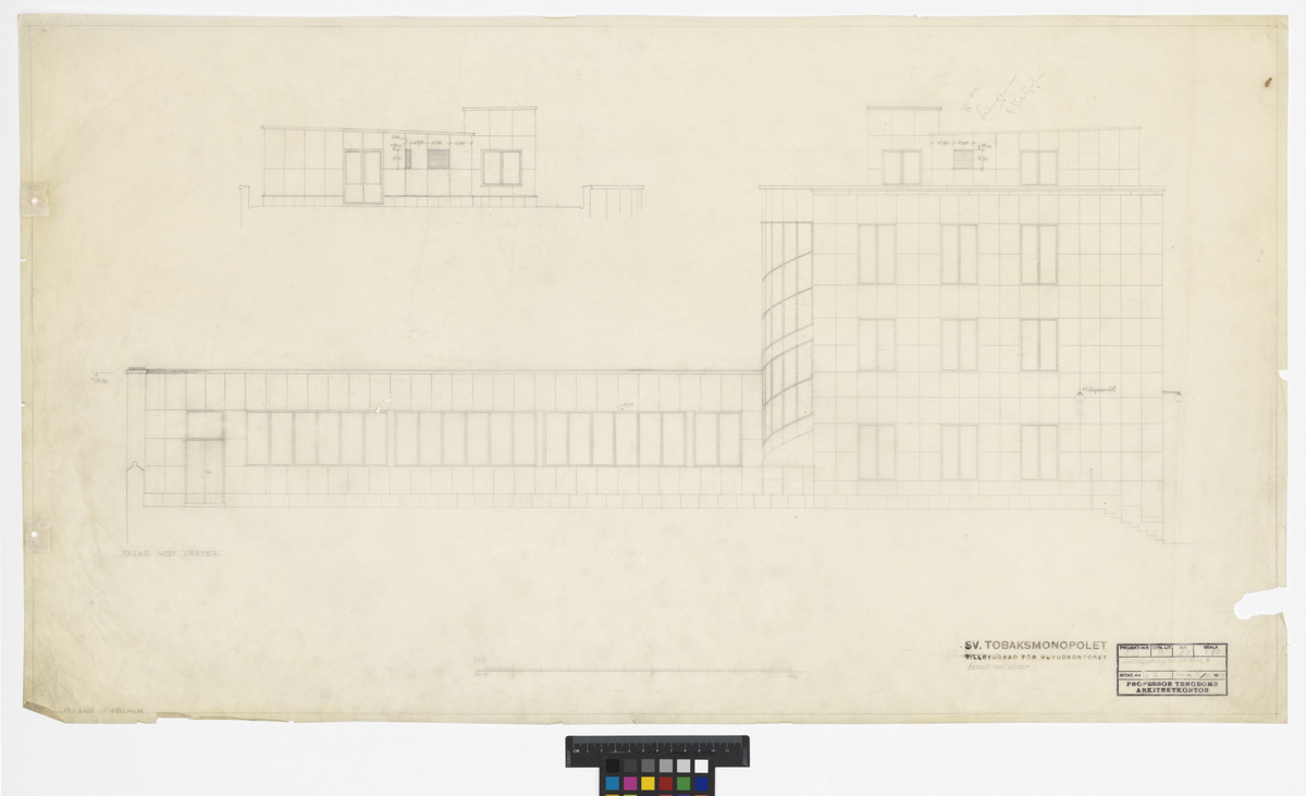 KV. TOBAKSMONOPOLET
HUVUDKONTORET