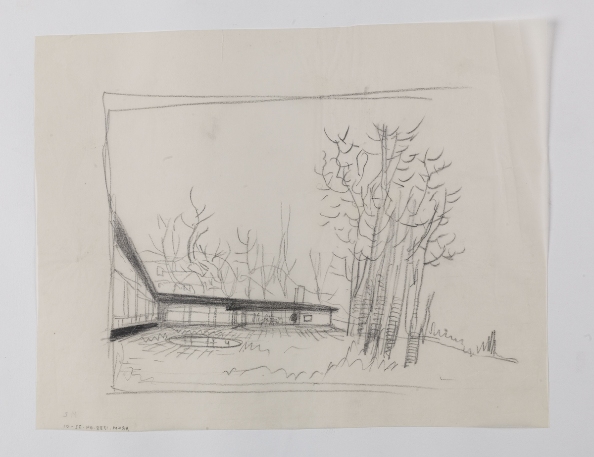 Ritning -ArkDes / DigitaltMuseum